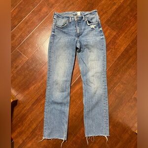 &Denim Straight Jeans